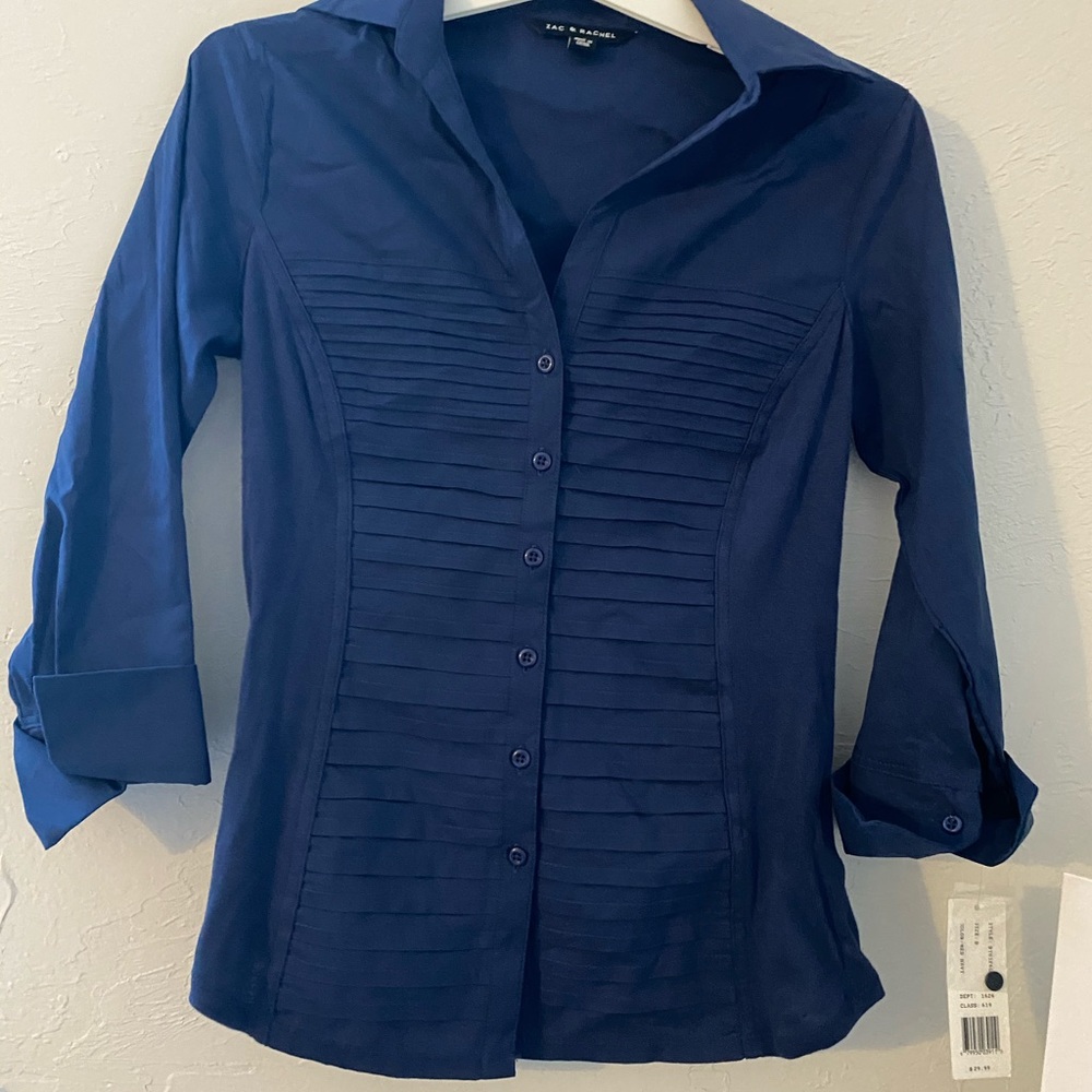Navy dress shirt